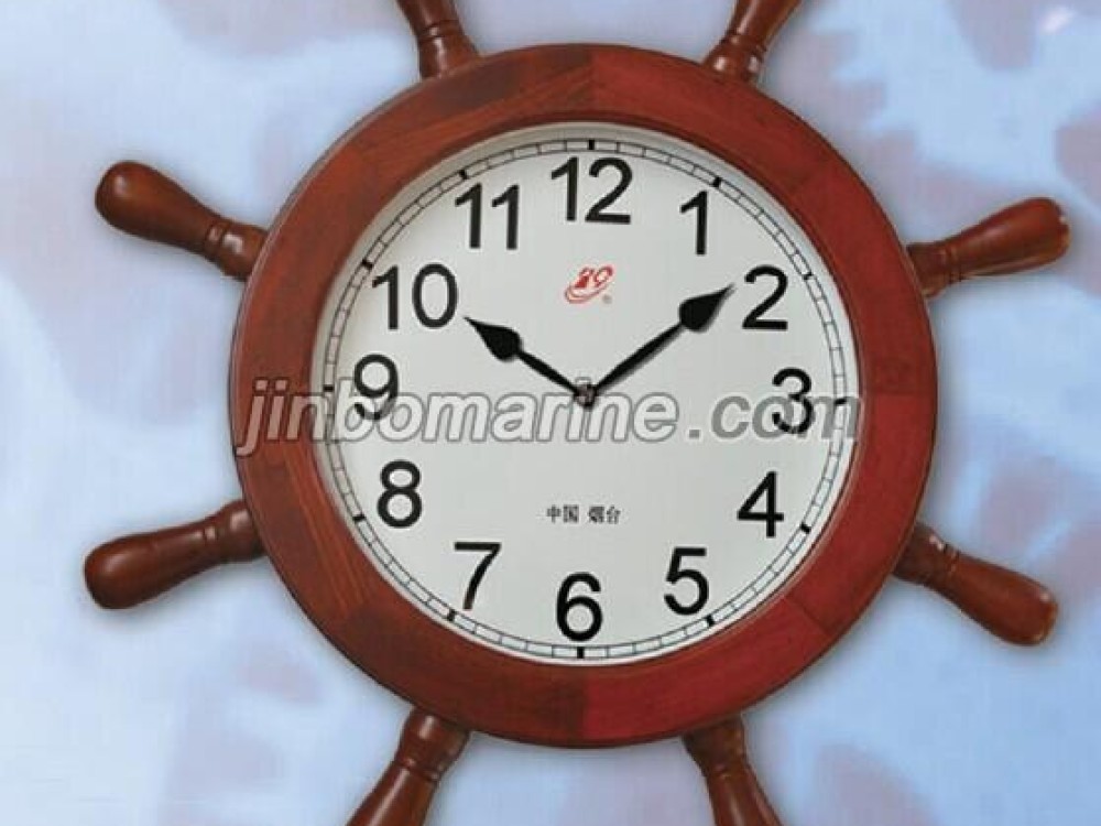 Marine Wood Decorative Slave Clock