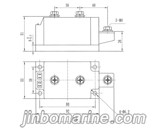 ZXQ250A /ZXQ300A / ZXQ350A/ ZXQ400A Rectifier Module