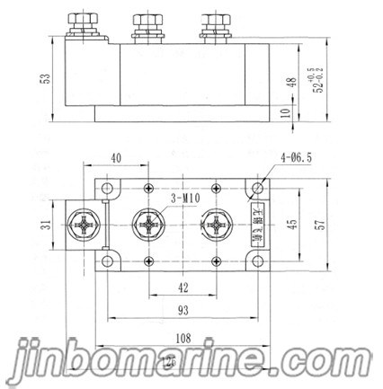 ZXQ400A(C) / ZXQ500A(C) / ZXQ600A(C) Rectifier Module